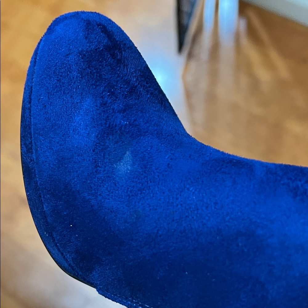 NWT Impo Blue Bow Ankle Boots - Picture 5 of 5